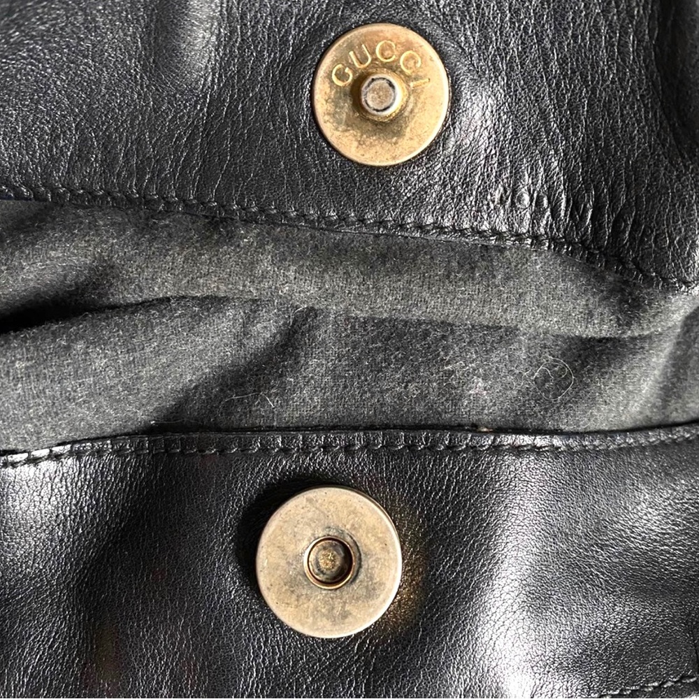 Gucci Large Black Shoulder Bag - Picture 6 of 10